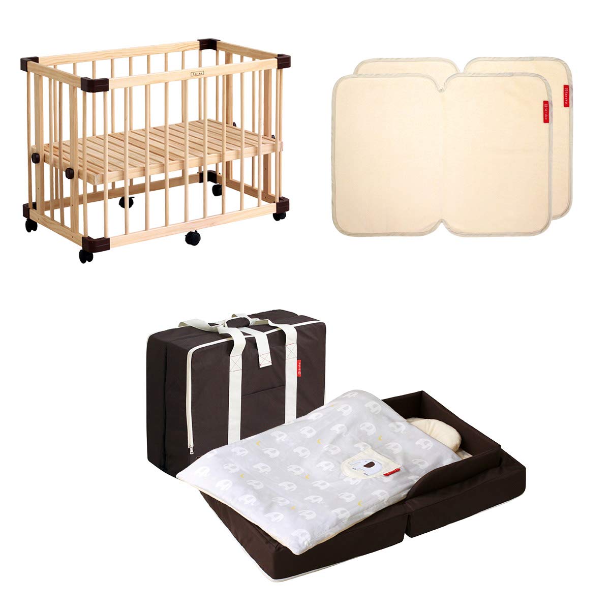 Amazon.co.jp: farska (ファルスカ) おやすみ フィット 3点セット